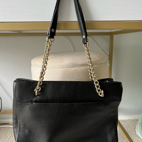 Kate Spade Black leather shoulder bag - Picture 2 of 4